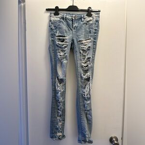 BLANKNYC Destroyed Ripped Jeans Size 26